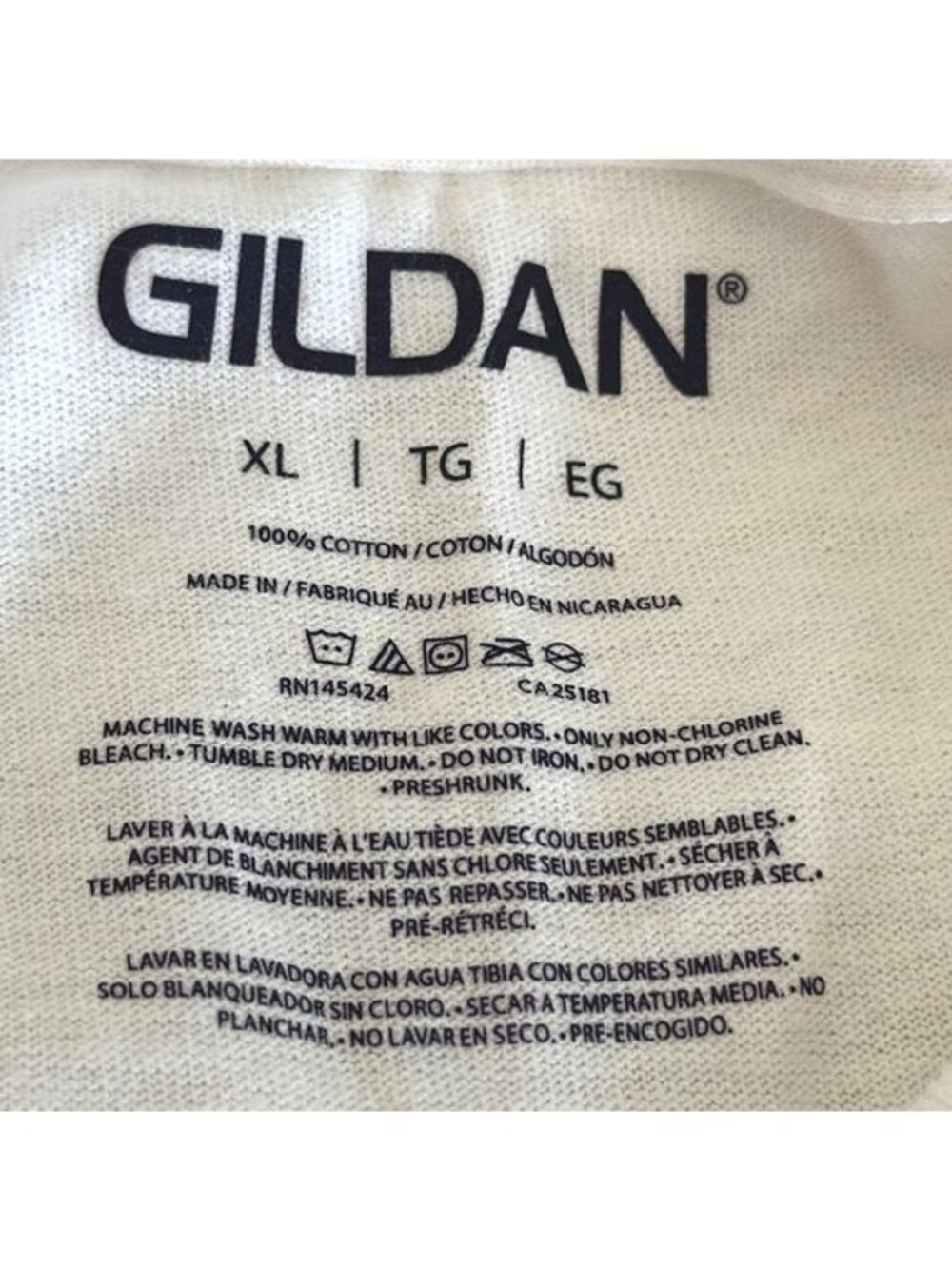 Gildan "Pop Of The Birthday Girl" White Graphic T-Shirt XL 100% Cotton - Picture 2 of 5